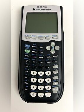 Texas Instruments TI-84 Plus Graphing Calculator w/ Slide Cover Tested  Working